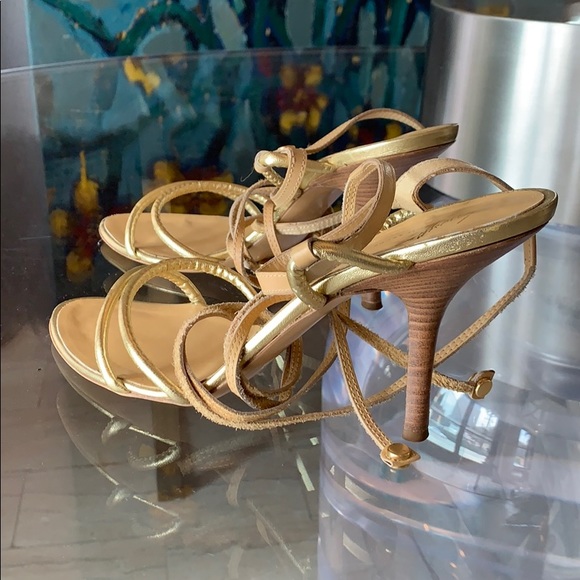 Giuseppe Zanotti Strap Heels for Vicini size 10B - Picture 4 of 8